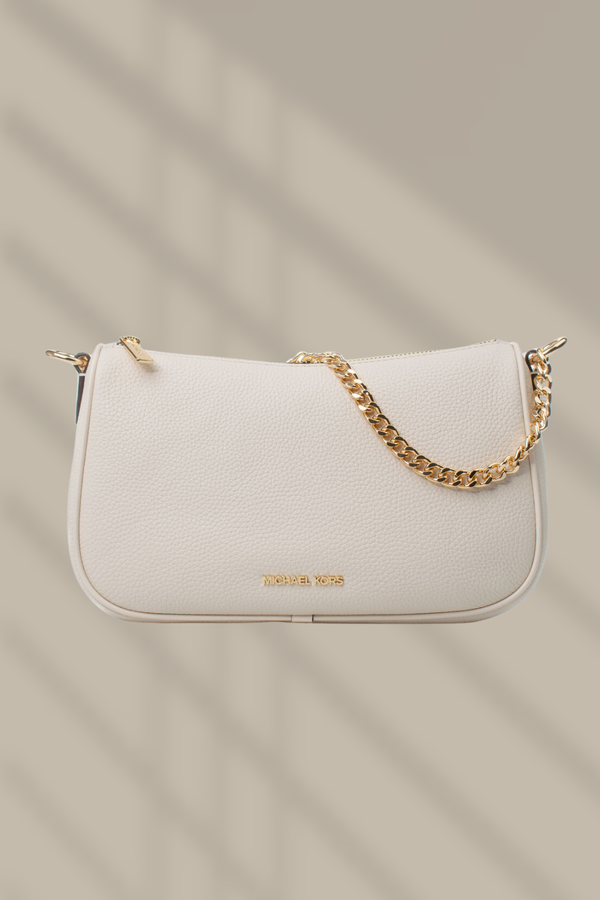 Axelväska Michael Kors Carmela Beige