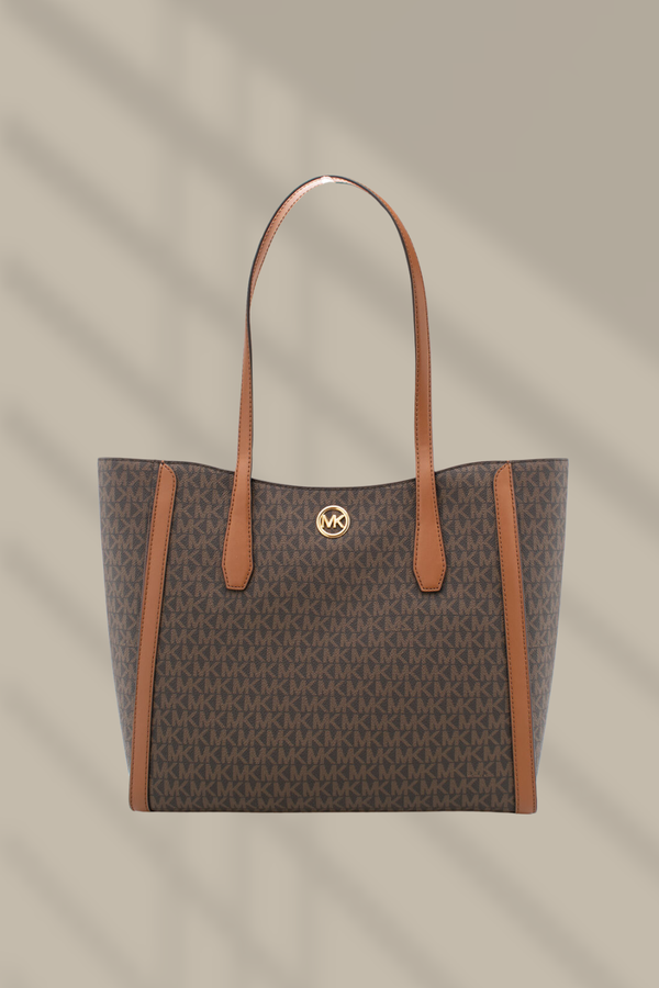 Axelväska Michael Kors Leida Brun