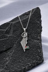 Palestina Halsband - Silver