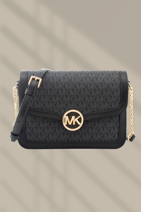 Axelväska Michael Kors Leida Svart