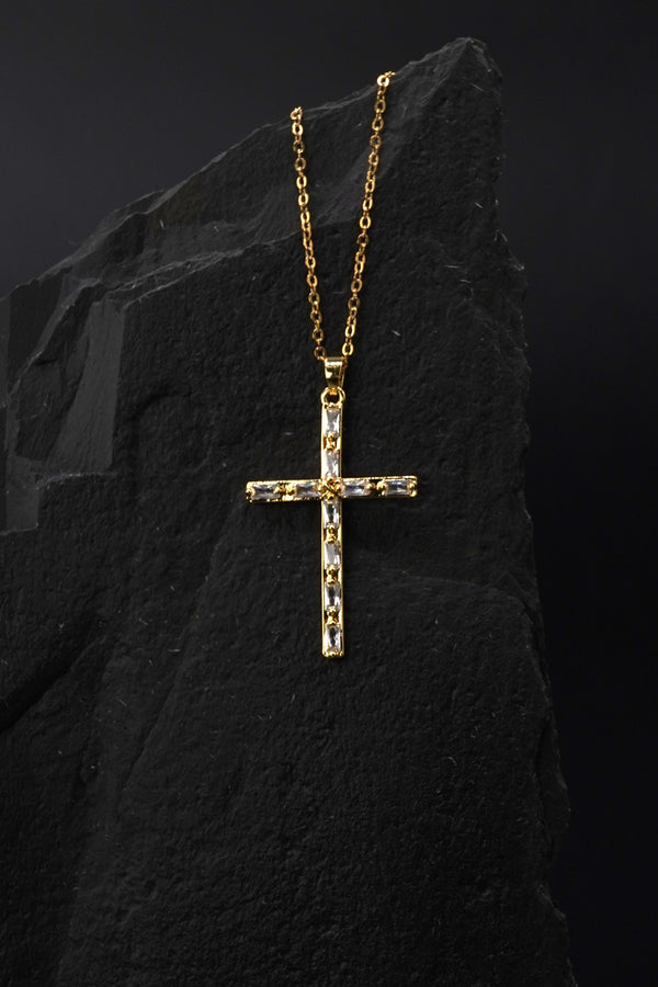Kors halsband - GULD - ModernSweden 
