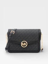 Axelväska Michael Kors Leida Svart