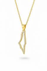 Palestina Halsband - Vit