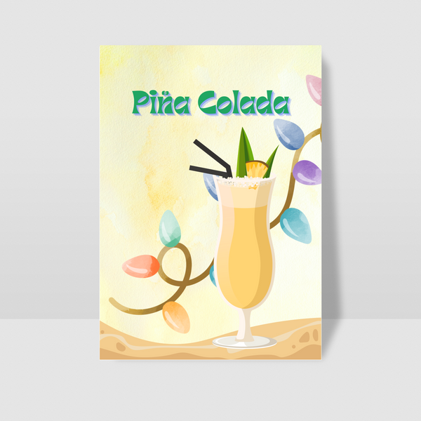 "Piña colada" Poster