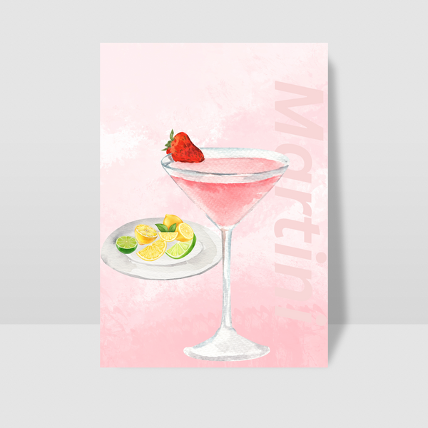 "Martini" Poster