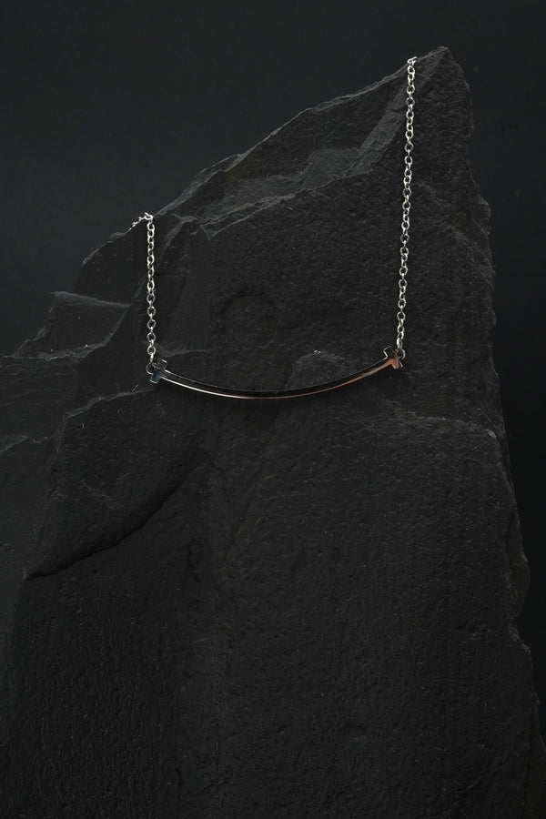 Smile Necklace Silver