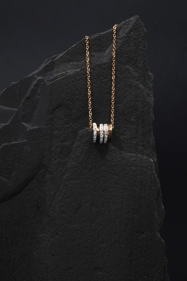 Flooq necklace Rose gold