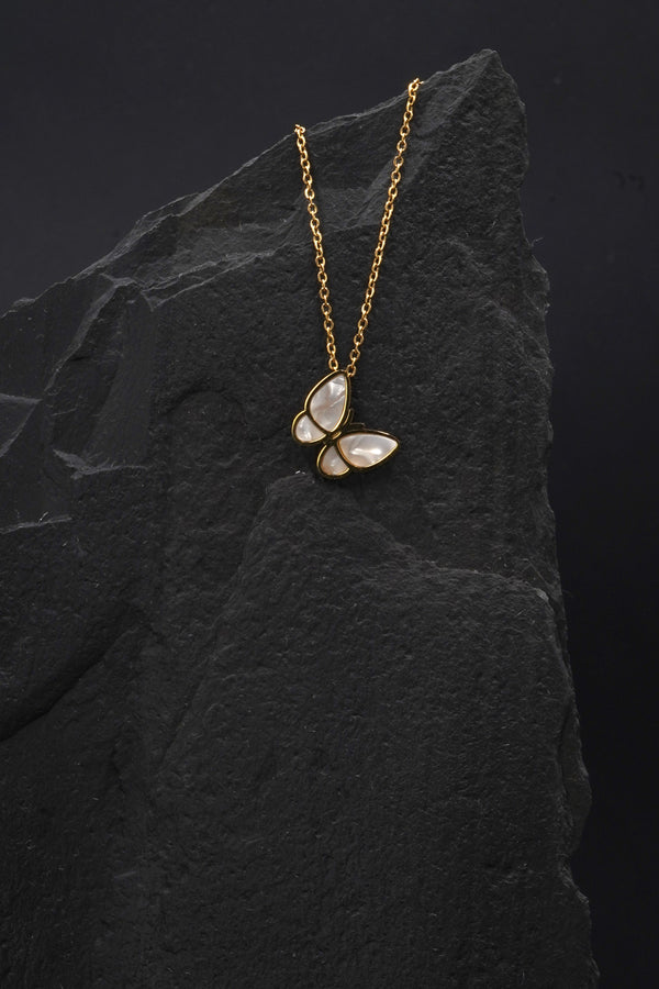 Fjäris Halsband - Guld