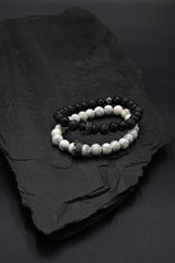 Zenith Armband - Vit/Svart