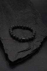 Ametist Armband - Svart