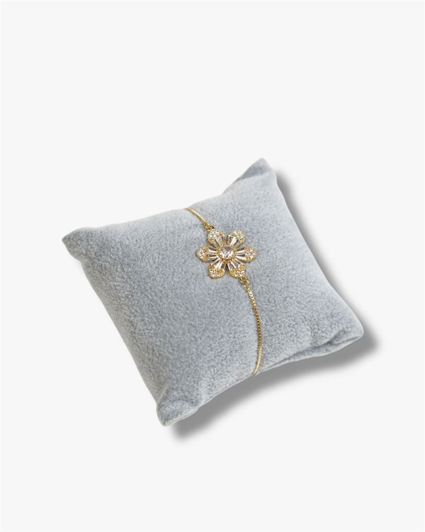 Flower Guld Armband