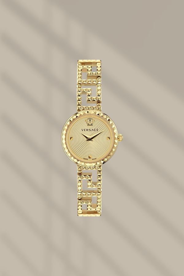 Damklocka Versace GRECA GODDESS 3H Gyllene