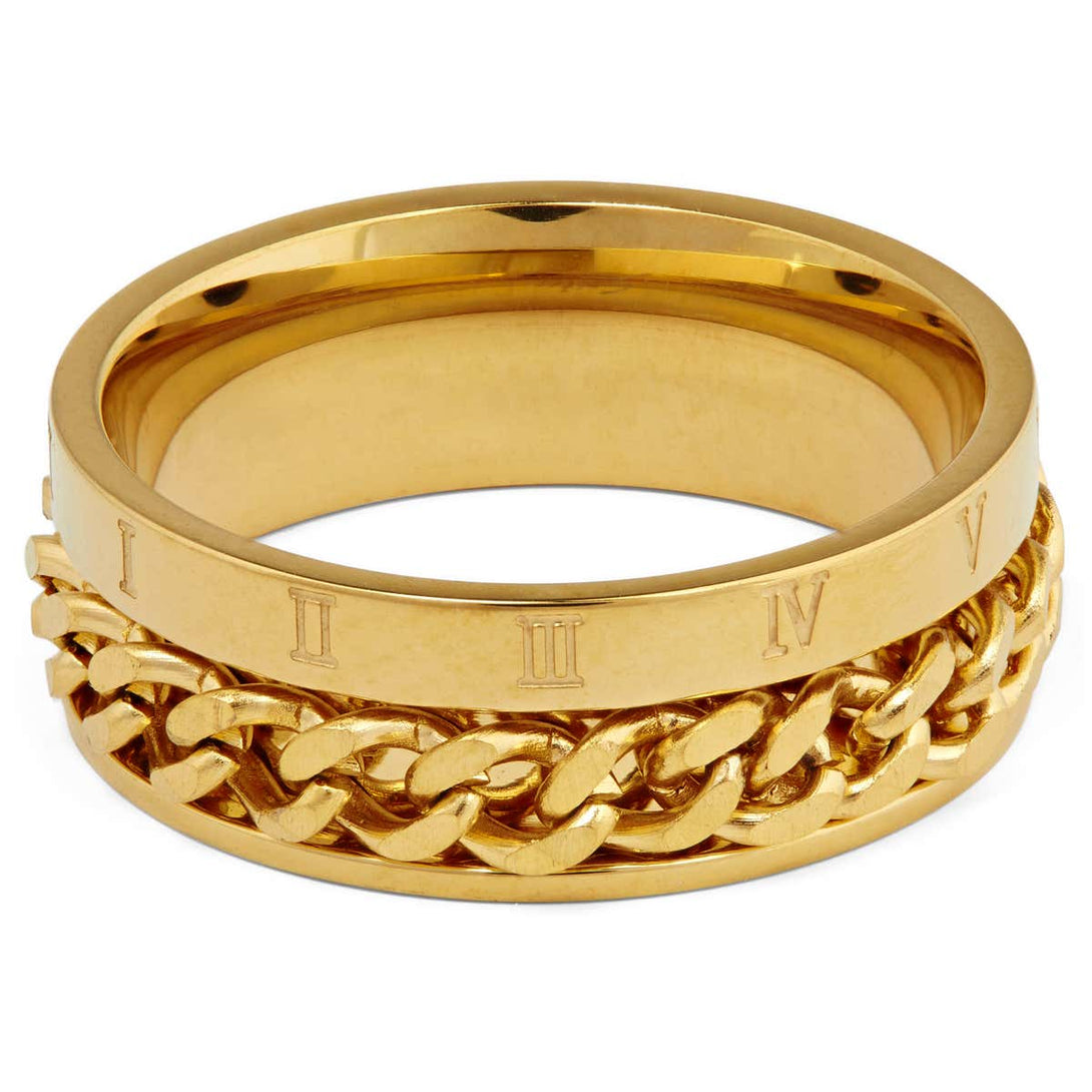 Guld Maskulin Ring modernsweden